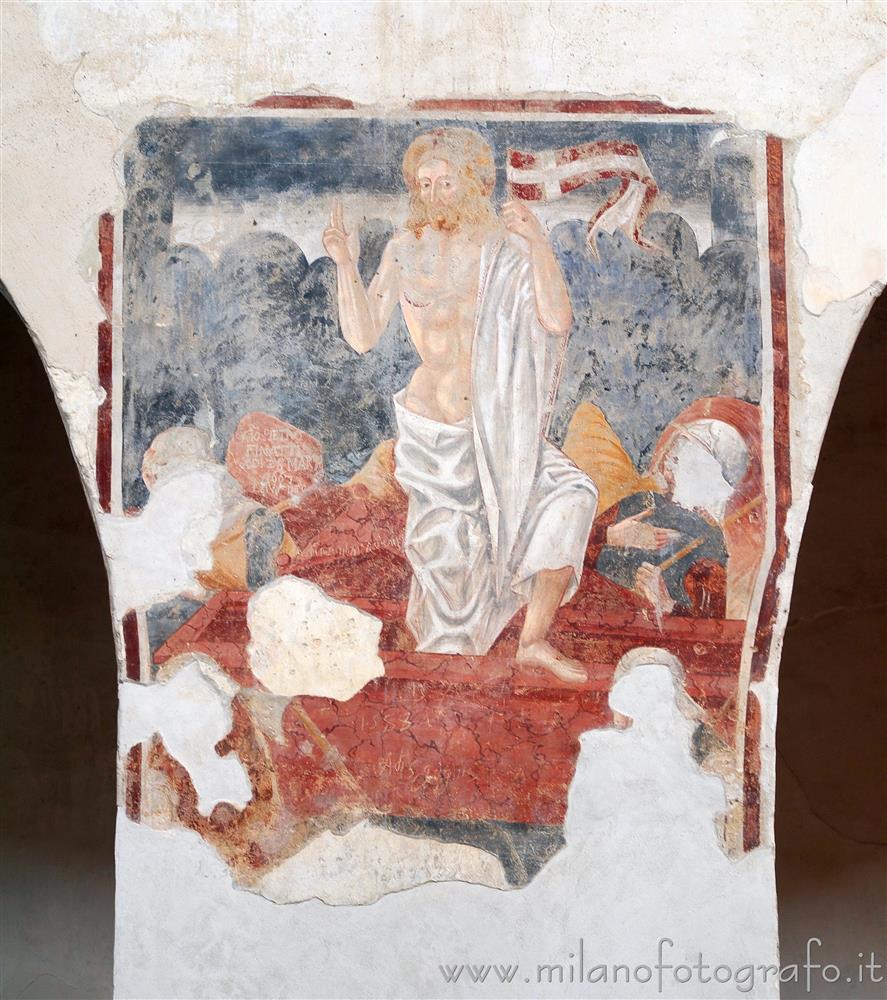 Oleggio (Novara) - Cristo risorto nella Chiesa di San Michele